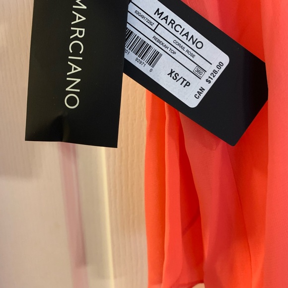 Marciano Rebekah Top - In Coral - NEW - Picture 14 of 14